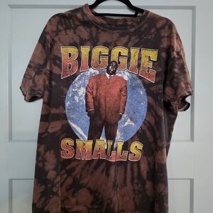 Biggie Smalls Tie Dye Graphic Tee Size Large – Notorious B.I.G. 90s Rap